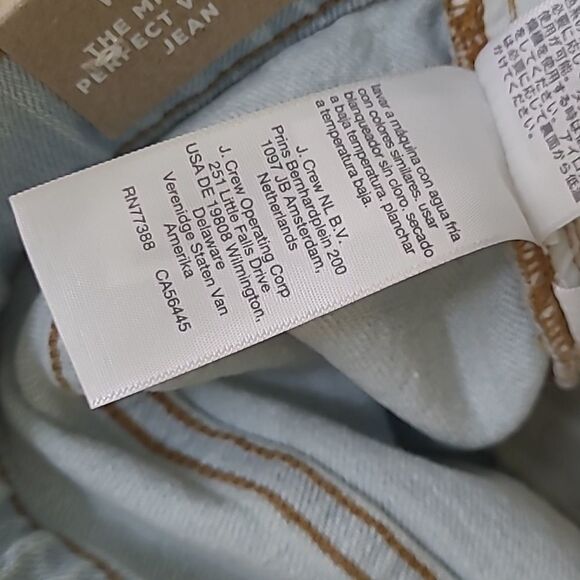 NEW 32 MADEWELL MID RISE PERFECT VINTAGE JEANS straight leg MAGIC POCKETS NWT - Picture 14 of 16